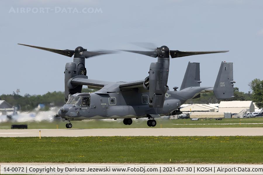 14-0072, 2014 Bell-Boeing CV-22B Osprey Osprey C/N 14-0072, CV-22B Osprey 14-0072  from 8th SOS 1st SOW Hurlburt Field, FL