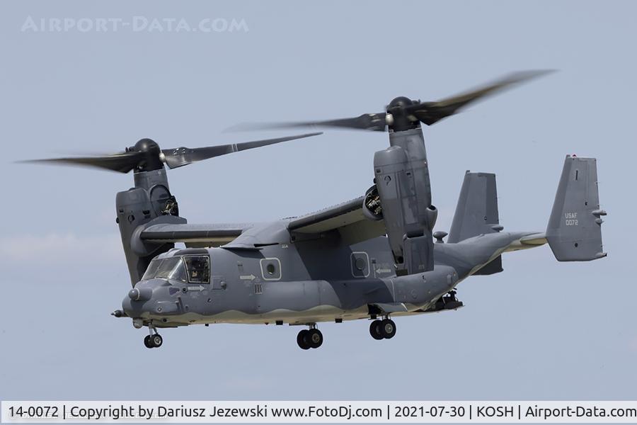 14-0072, 2014 Bell-Boeing CV-22B Osprey Osprey C/N 14-0072, CV-22B Osprey 14-0072  from 8th SOS 1st SOW Hurlburt Field, FL