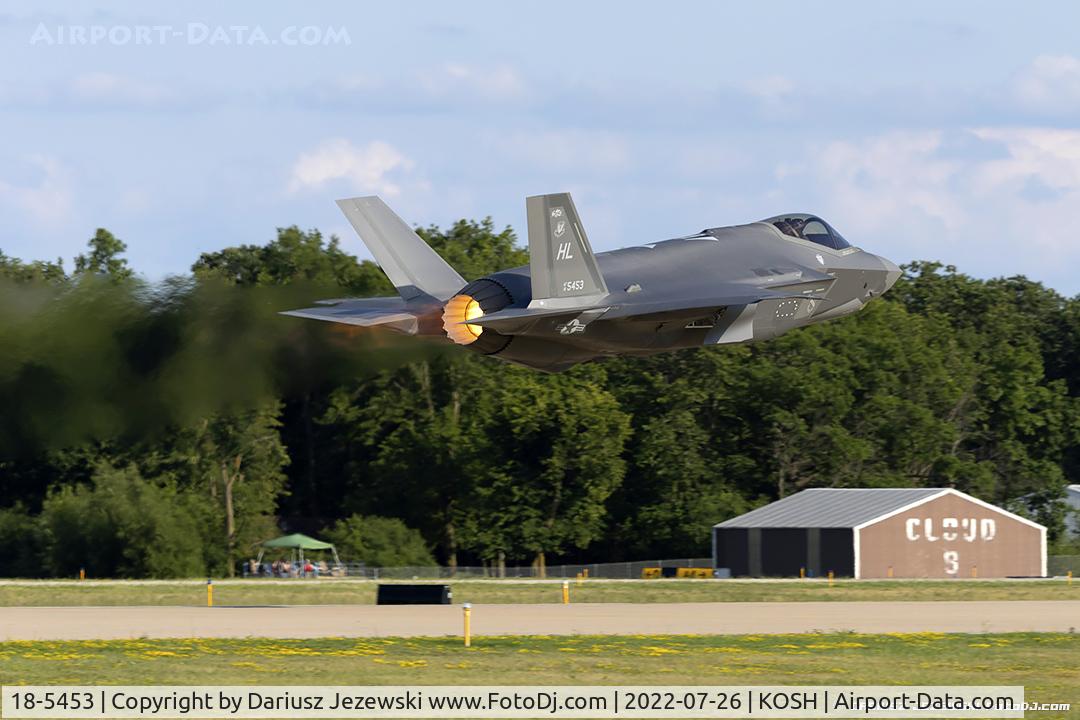 18-5453, 2021 Lockheed Martin F-35A Lighting II C/N AF-281, F-35A Lightning II 185453 HL from 4th FS 