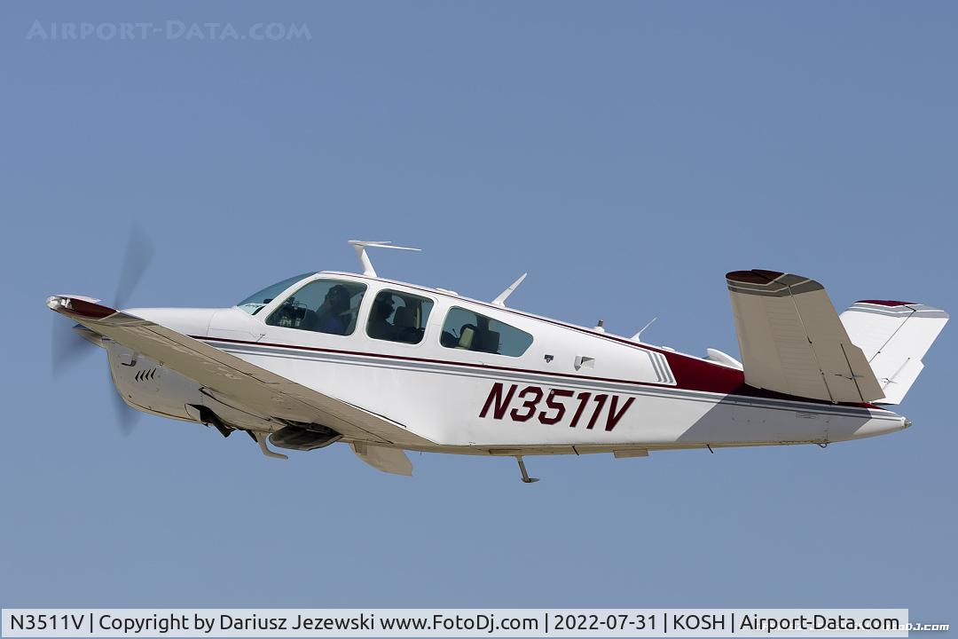 N3511V, 1980 Beech V35B Bonanza C/N D-10353, Beech V35B Bonanza  C/N D-10353, N3511V