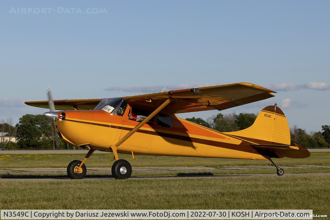N3549C, 1954 Cessna 170B C/N 26593, Cessna 170B  C/N 26593, N3549C