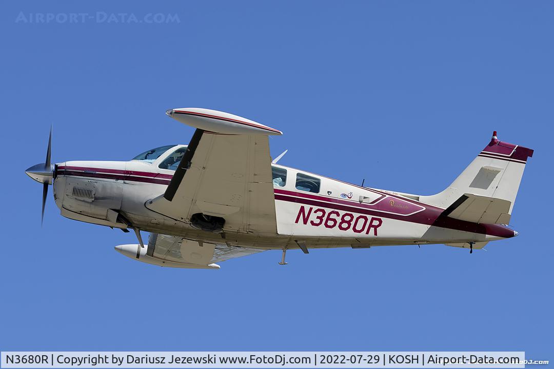 N3680R, 1980 Beech A36 Bonanza 36 C/N E-1717, Beech A36 Bonanza  C/N E-1717, N3680R