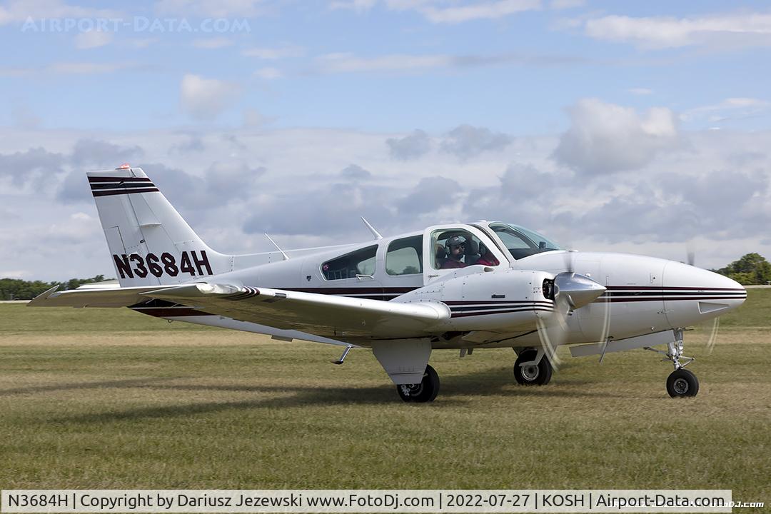 N3684H, 1981 Beech E-55 Baron C/N TE-1180, Beech E55 Baron  C/N TE-1180, N3684H