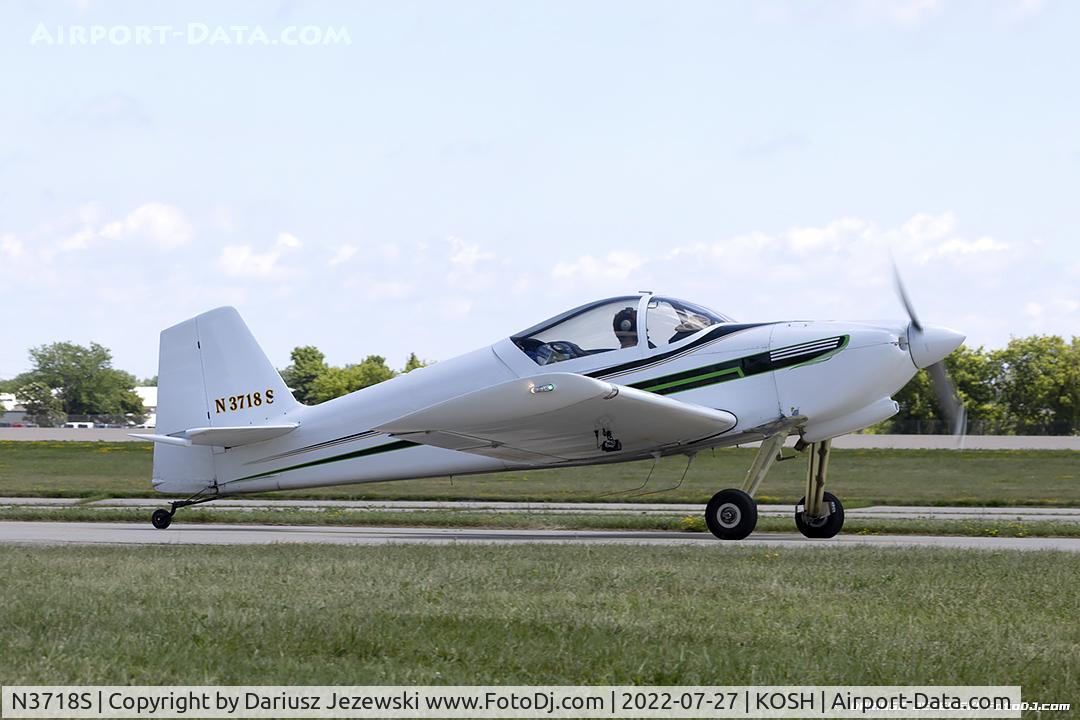 N3718S, 2003 Van's RV-6 C/N 25587, Vans RV-6  C/N 25587, N3718S