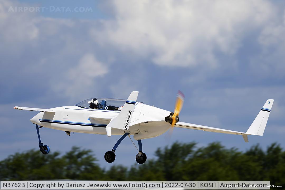 N3762B, 1980 Rutan VariEze C/N 1249, VARI-EZE  C/N 1249, N3762B