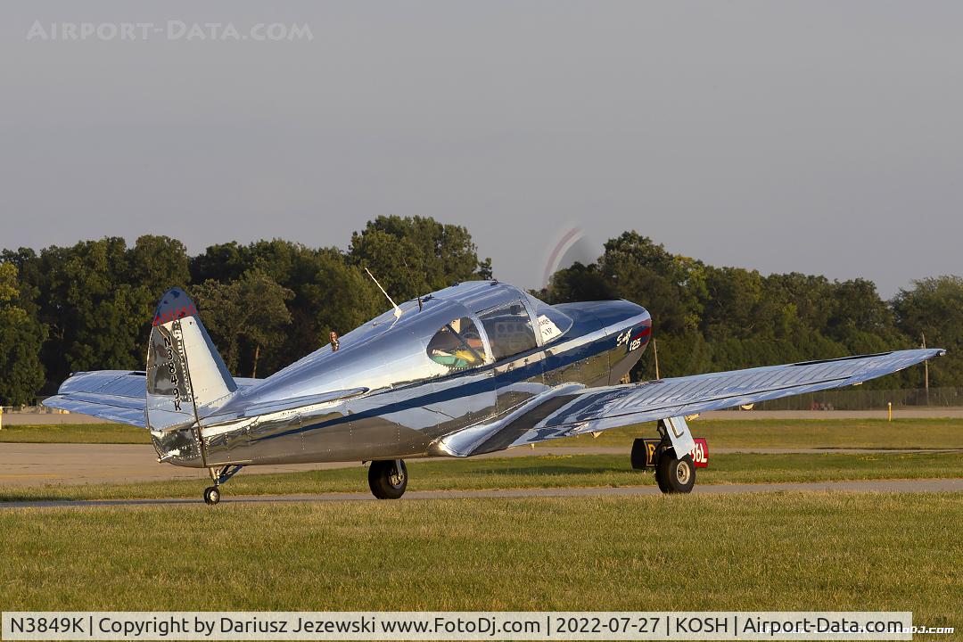 N3849K, 1948 Temco GC-1B Swift C/N 3549, Temco GC-1B Swift  C/N 3549, N3849K