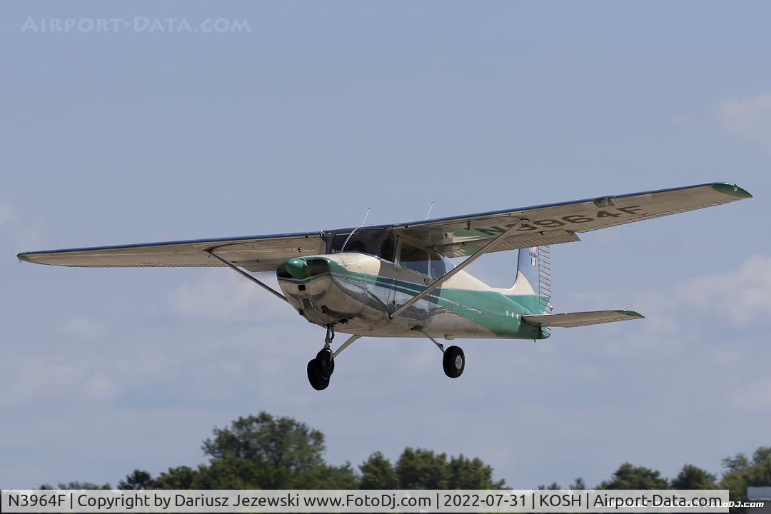 N3964F, 1958 Cessna 172 C/N 36864, Cessna 172 Skyhawk  C/N 36864, N3964F