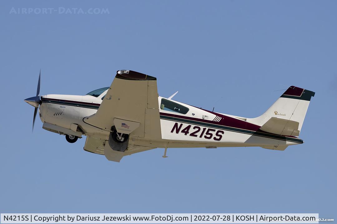 N4215S, 1976 Beech F33A Bonanza C/N CE-678, Beech F33A Bonanza  C/N CE-678, N4215S