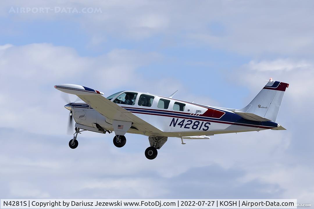 N4281S, 1977 Beech A36 Bonanza 36 C/N E-949, Beech A36 Bonanza  C/N E-949, N4281S