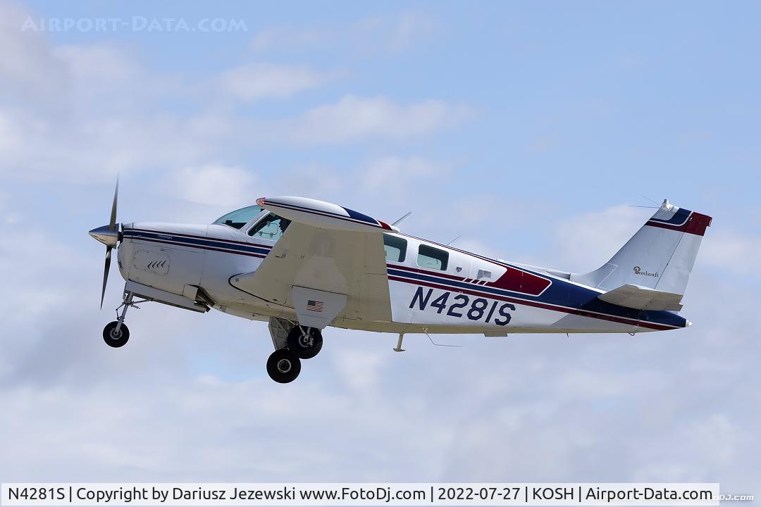 N4281S, 1977 Beech A36 Bonanza 36 C/N E-949, Beech A36 Bonanza  C/N E-949, N4281S