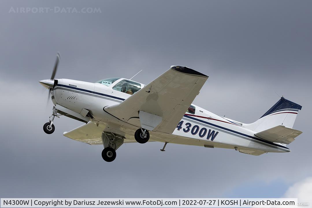 N4300W, 1973 Beech A36 Bonanza 36 C/N E-487, Beech A36 Bonanza  C/N E-487, N4300W