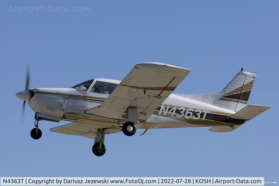 N4363T, 1972 Piper PA-28R-200 C/N 28R-7235017, Piper PA-28R-200 Arrow II  C/N 28R-7235017, N4363T