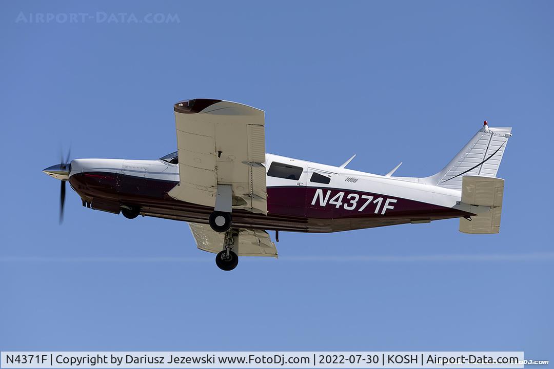 N4371F, 1976 Piper PA-32R-300 Cherokee Lance C/N 32R-7680443, Piper PA-32R-300 Cherokee Lance  C/N 32R-7680443, N4371F