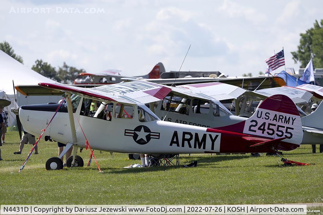 N4431D, Cessna L-19E Bird Dog C/N 24555, Cessna L-19E Bird Dog  C/N 24555, N4431D