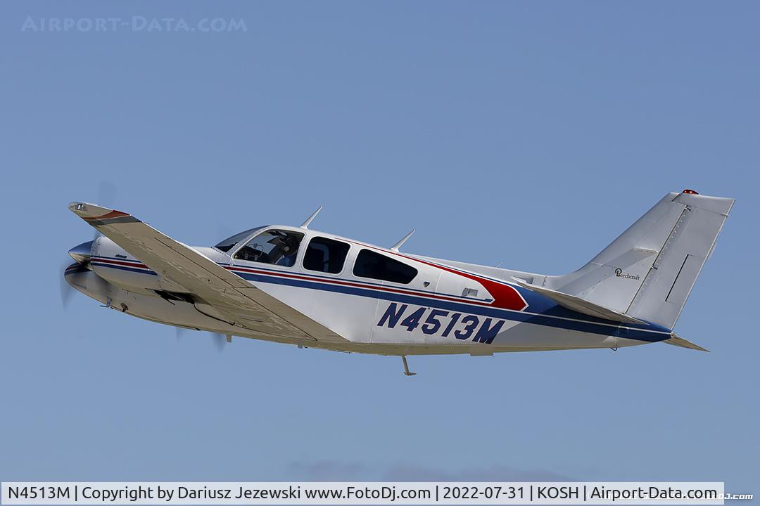 N4513M, 1978 Beech E-55 Baron C/N TE-1127, Beech E55 Baron  C/N TE-1127, N4513M