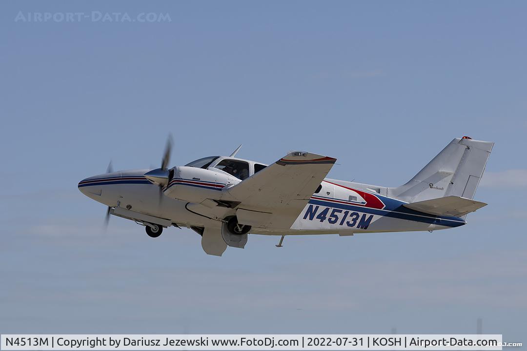 N4513M, 1978 Beech E-55 Baron C/N TE-1127, Beech E55 Baron  C/N TE-1127, N4513M