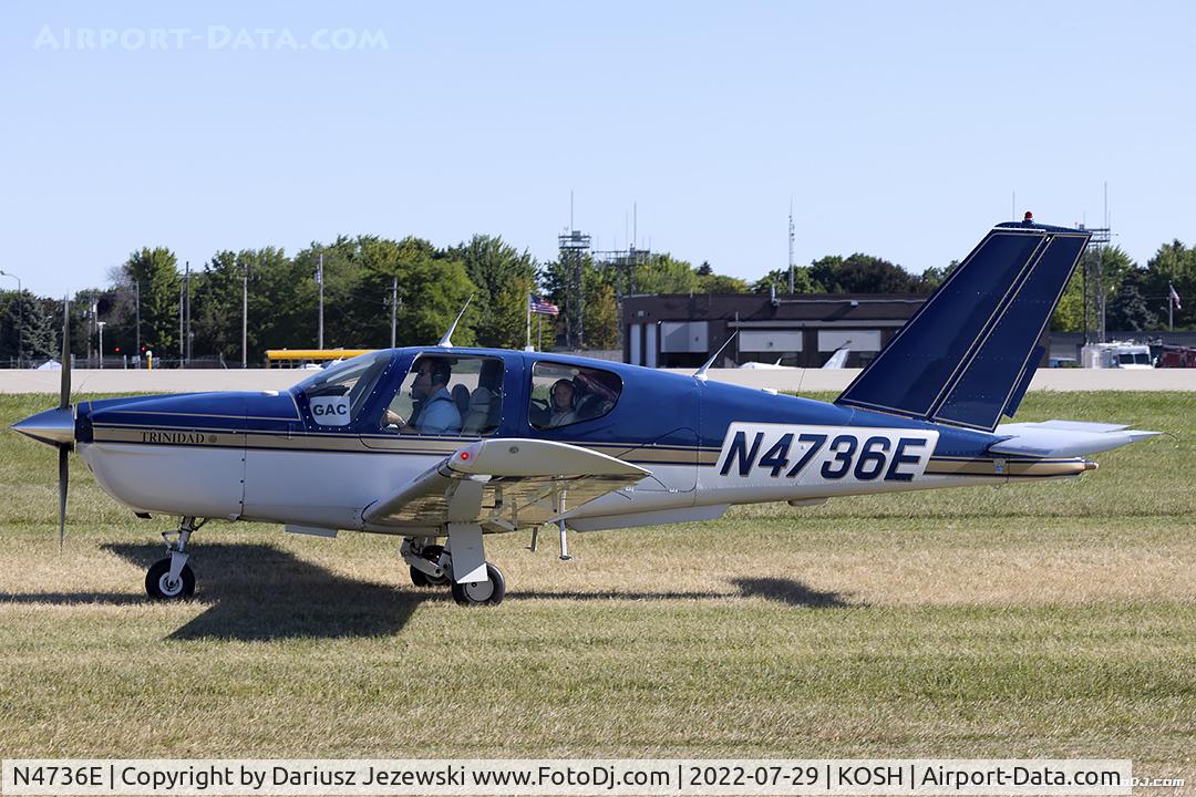 N4736E, 1984 Socata TB-20 TRINIDAD C/N 415, Socata TB-20 Trinidad  C/N 415, N4736E