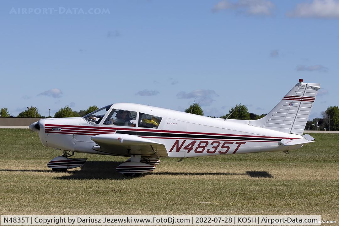 N4835T, 1972 Piper PA-28-140 Cherokee Cruiser C/N 28-7225218, Piper PA-28-140 Cherokee Cruiser  C/N 28-7225218, N4835T