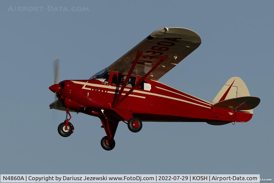 N4860A, 1956 Piper PA-22-150 C/N 22-4019, Piper PA-22-150 Tri-Pacer  C/N 22-4019, N4860A