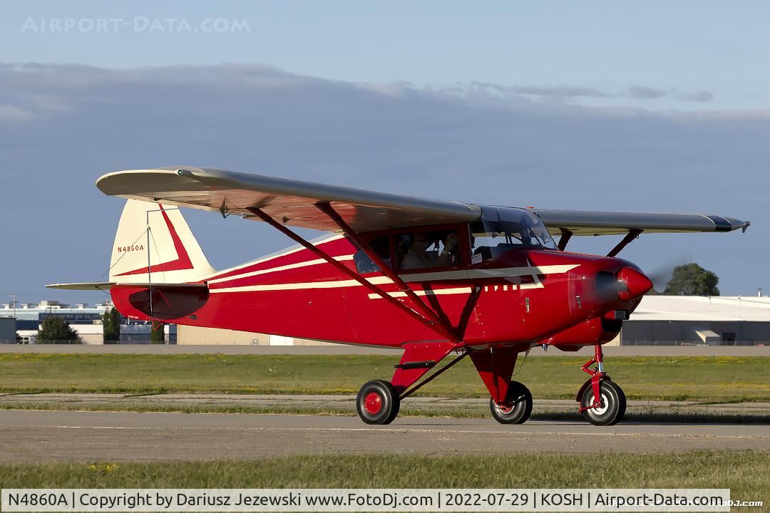 N4860A, 1956 Piper PA-22-150 C/N 22-4019, Piper PA-22-150 Tri-Pacer  C/N 22-4019, N4860A