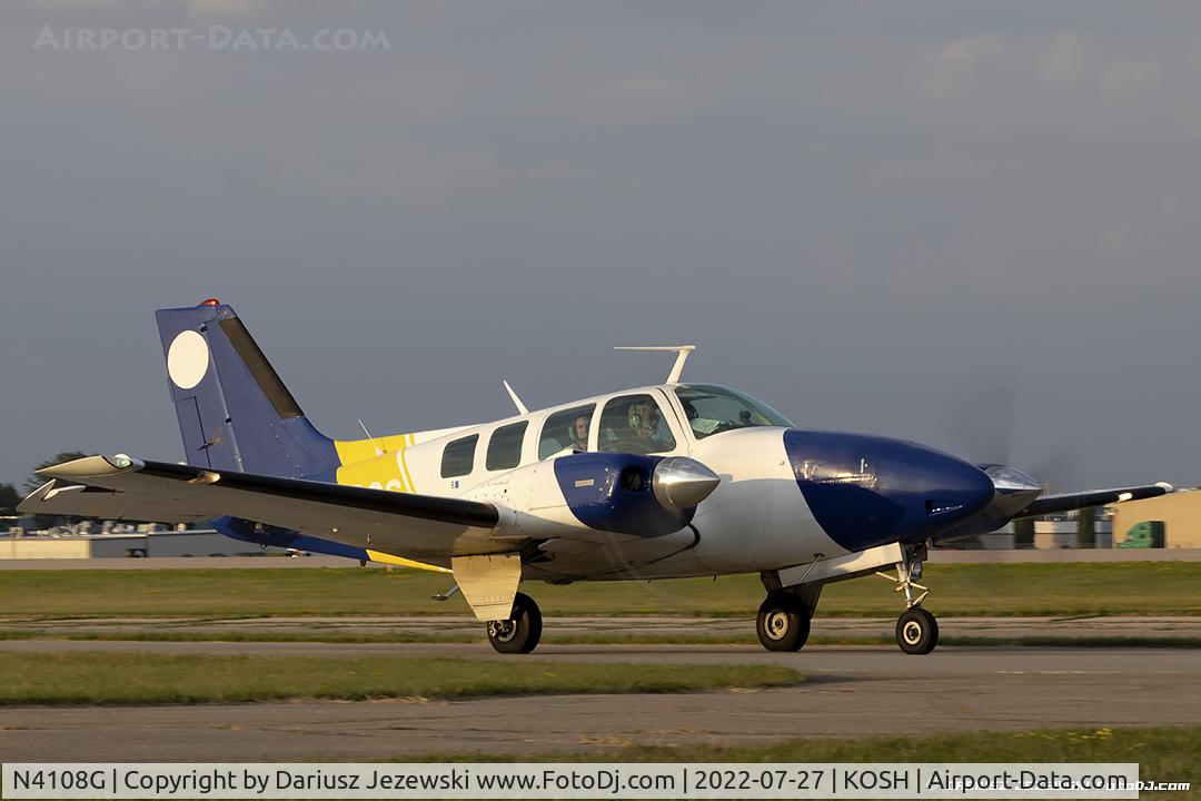 N4108G, 1971 Beech 58 Baron C/N TH-166, Beech 58 Baron  C/N TH-166, N4108G
