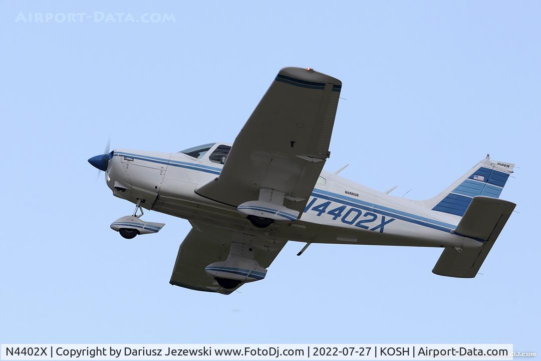 N4402X, 1975 Piper PA-28-151 C/N 28-7615008, Piper PA-28-151 Cherokee Warrior  C/N 28-7615008, N4402X
