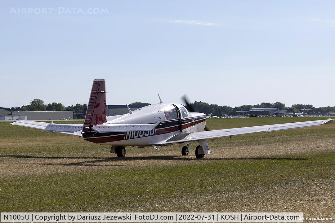 N1005U, Mooney M20K C/N 25-1210, Mooney M20K  C/N 25-1210, N1005U