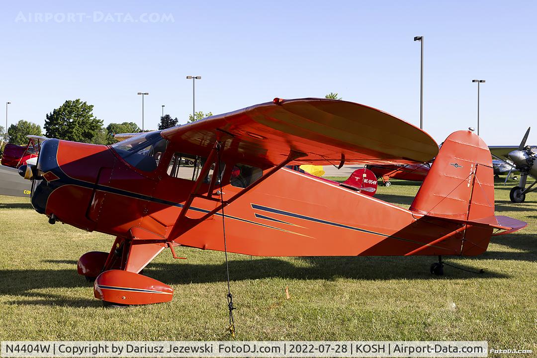 N4404W, Rearwin Cloudster 8135 C/N 828, Rearwin Cloudster 8135  C/N 828, N4404W