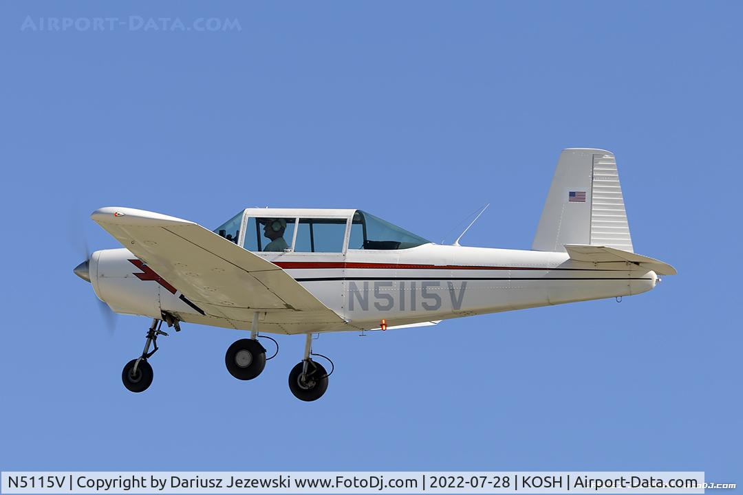 N5115V, 1961 Morrisey 2150A C/N SP-15, Varga 2150A Kachina  C/N SP-15, N5115V
