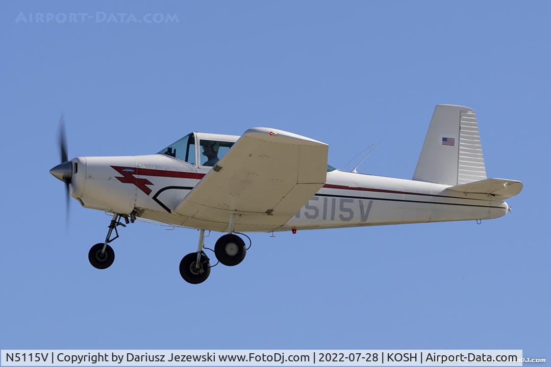 N5115V, 1961 Morrisey 2150A C/N SP-15, Varga 2150A Kachina  C/N SP-15, N5115V