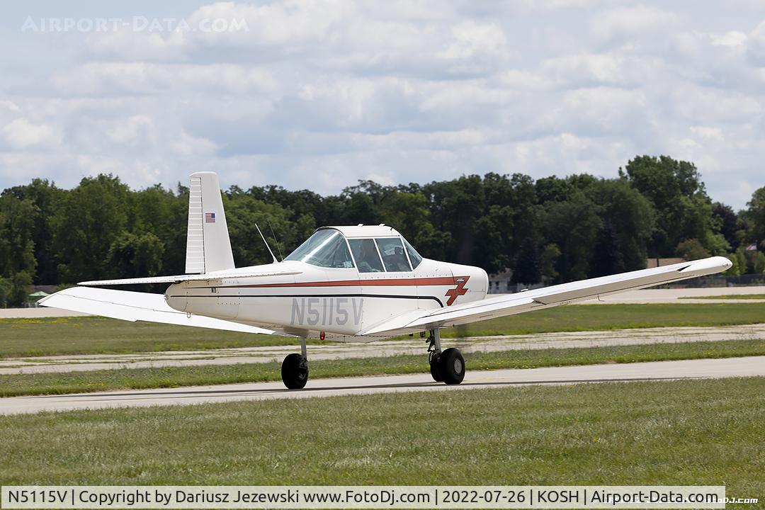 N5115V, 1961 Morrisey 2150A C/N SP-15, Varga 2150A Kachina  C/N SP-15, N5115V
