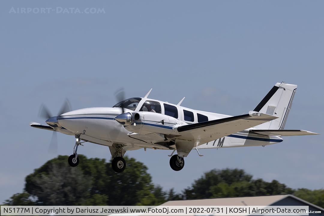 N5177M, 1977 Beech 58P Baron C/N TJ-116, Beech 58 Baron  C/N TJ-116, N5177M