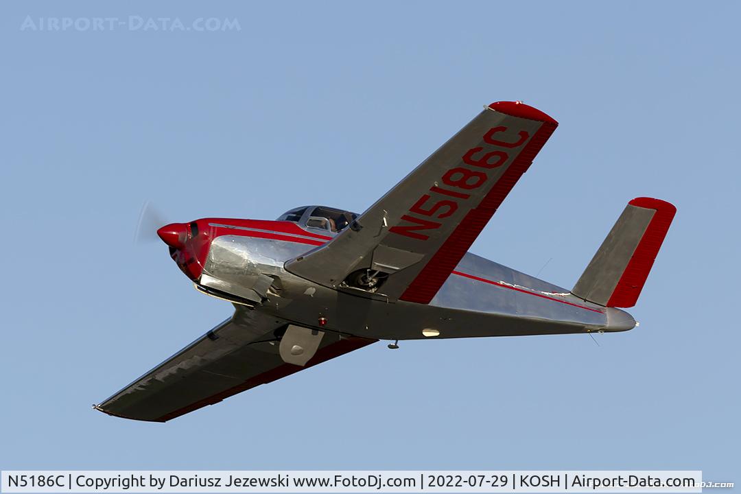N5186C, 1950 Beech B35 Bonanza C/N D-2468, Beech B35 Bonanza  C/N D-2468, N5186C