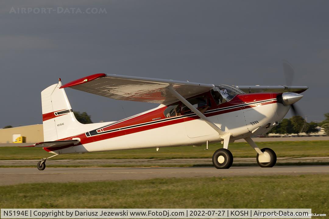 N5194E, 1959 Cessna 180B C/N 50494, Cessna 180B Skywagon  C/N 50494, N5194E