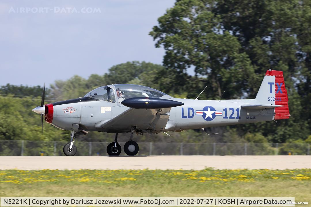 N5221K, 1950 Ryan Navion B C/N NAV-4-2121B, Ryan Navion B 