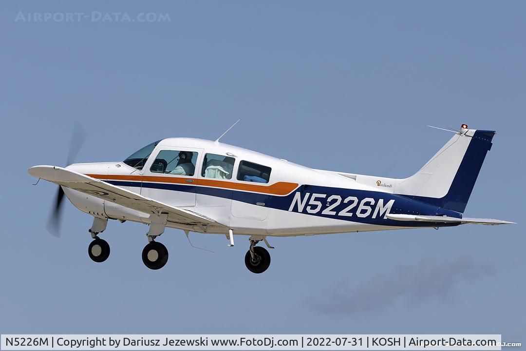 N5226M, 1978 Beech C23 Sundowner 180 C/N M-2014, Beech C23 Sundowner  C/N M-2014, N5226M