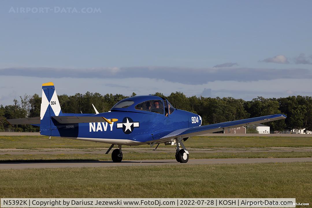 N5392K, 1951 Ryan Navion B C/N NAV-4-2292B, Ryan Navion B  C/N NAV-4-2292B, N5392K