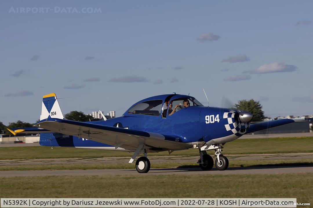 N5392K, 1951 Ryan Navion B C/N NAV-4-2292B, Ryan Navion B  C/N NAV-4-2292B, N5392K