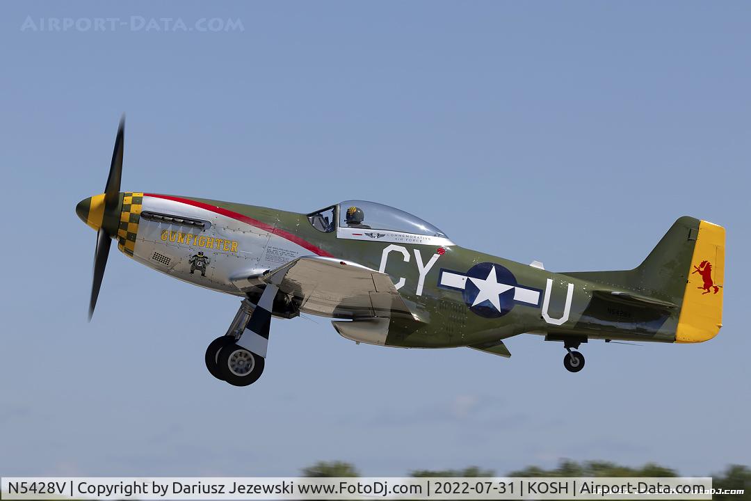 N5428V, 1944 North American P-51D Mustang C/N 122-39723, North American P-51D Mustang 