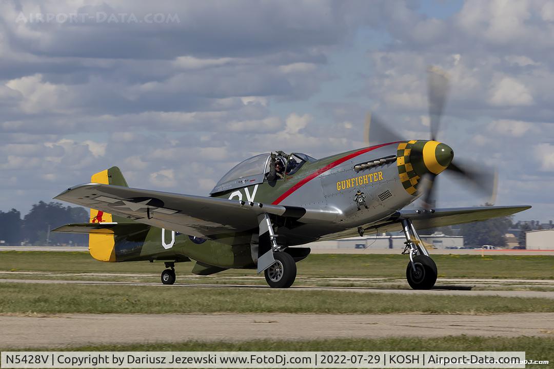 N5428V, 1944 North American P-51D Mustang C/N 122-39723, North American P-51D Mustang 