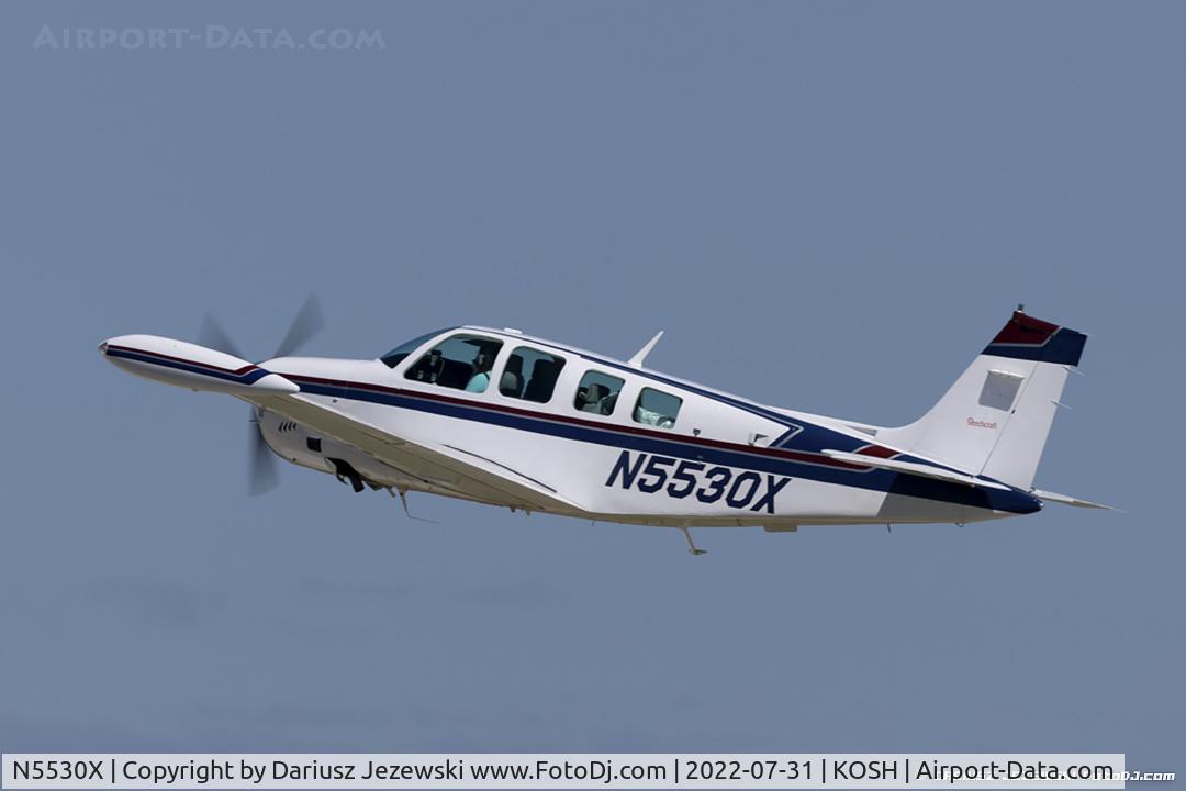 N5530X, 1989 Beech A36 Bonanza 36 C/N E-2504, Beech A36 Bonanza  C/N E-2504, N5530X