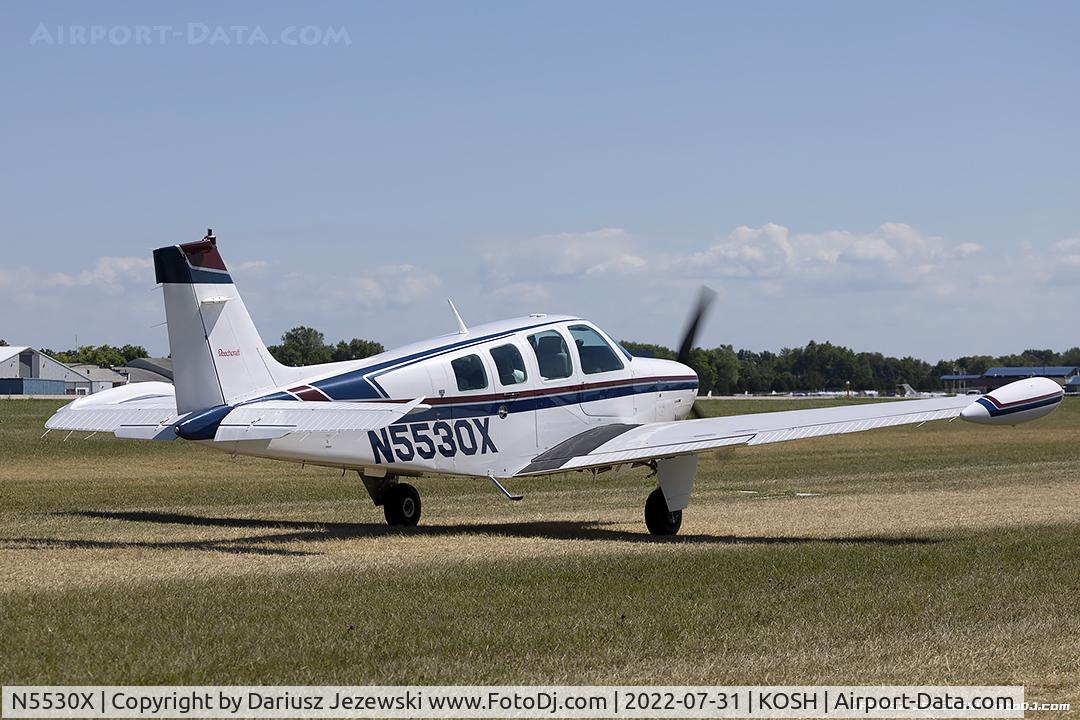 N5530X, 1989 Beech A36 Bonanza 36 C/N E-2504, Beech A36 Bonanza  C/N E-2504, N5530X