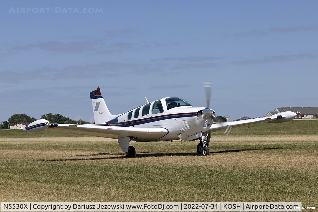 N5530X, 1989 Beech A36 Bonanza 36 C/N E-2504, Beech A36 Bonanza  C/N E-2504, N5530X