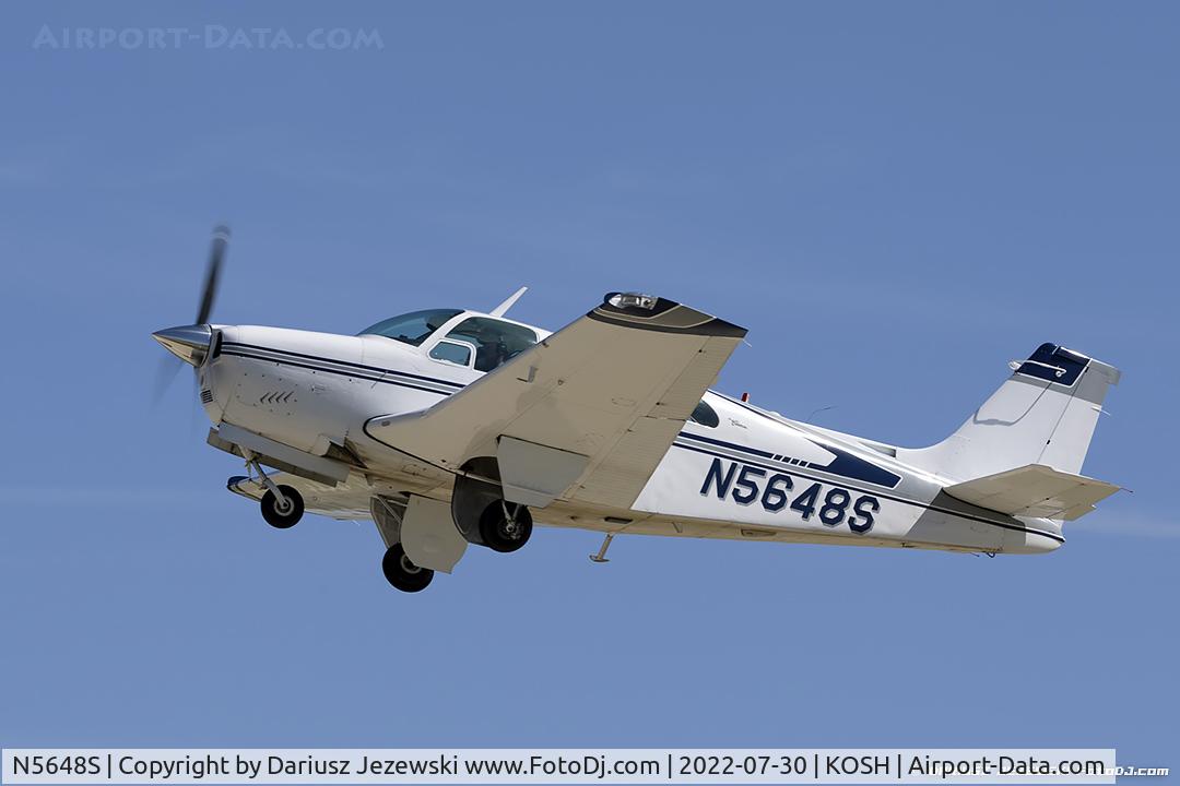 N5648S, 1966 Beech 35-C33 Debonair C/N CD-1034, Beech 35-C33 Debonair  C/N CD-1034, N5648S