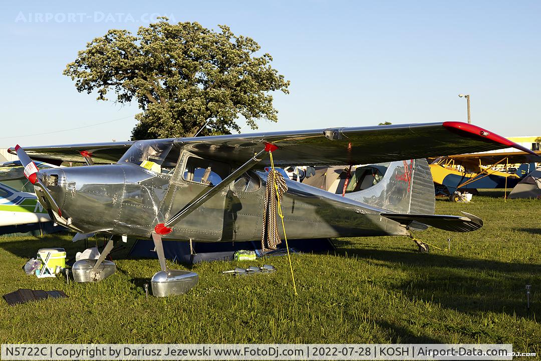 N5722C, 1950 Cessna 170A C/N 19676, Cessna 170A  C/N 19676, N5722C
