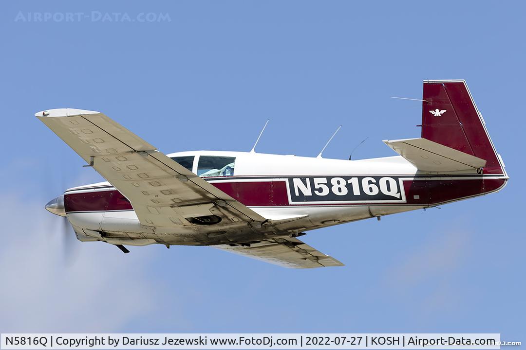 N5816Q, 1965 Mooney M20C Ranger C/N 3117, Mooney M20C Ranger  C/N 3117, N5816Q