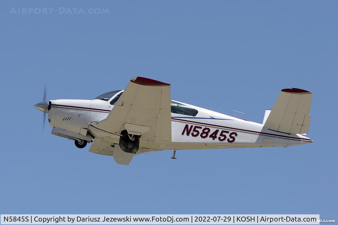 N5845S, 1964 Beech S35 Bonanza C/N D-7739, Beech S35 Bonanza  C/N D-7739, N5845S