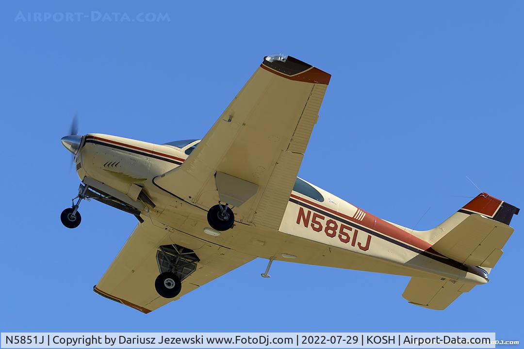 N5851J, 1965 Beech 35-C33 Debonair C/N CD-900, Beech 35-C33 Debonair  C/N  C/N CD-900, N5851J