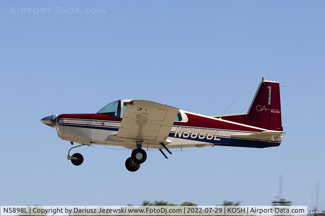 N5898L, 1972 American AA-5 C/N AA5-0098, American Aviation AA-5 Traveler  C/N AA5-0098, N5898L