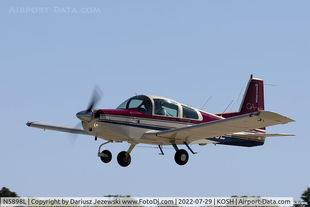 N5898L, 1972 American AA-5 C/N AA5-0098, American Aviation AA-5 Traveler  C/N AA5-0098, N5898L